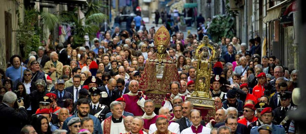 Il miracolo di San Gennaro patrono di Napoli