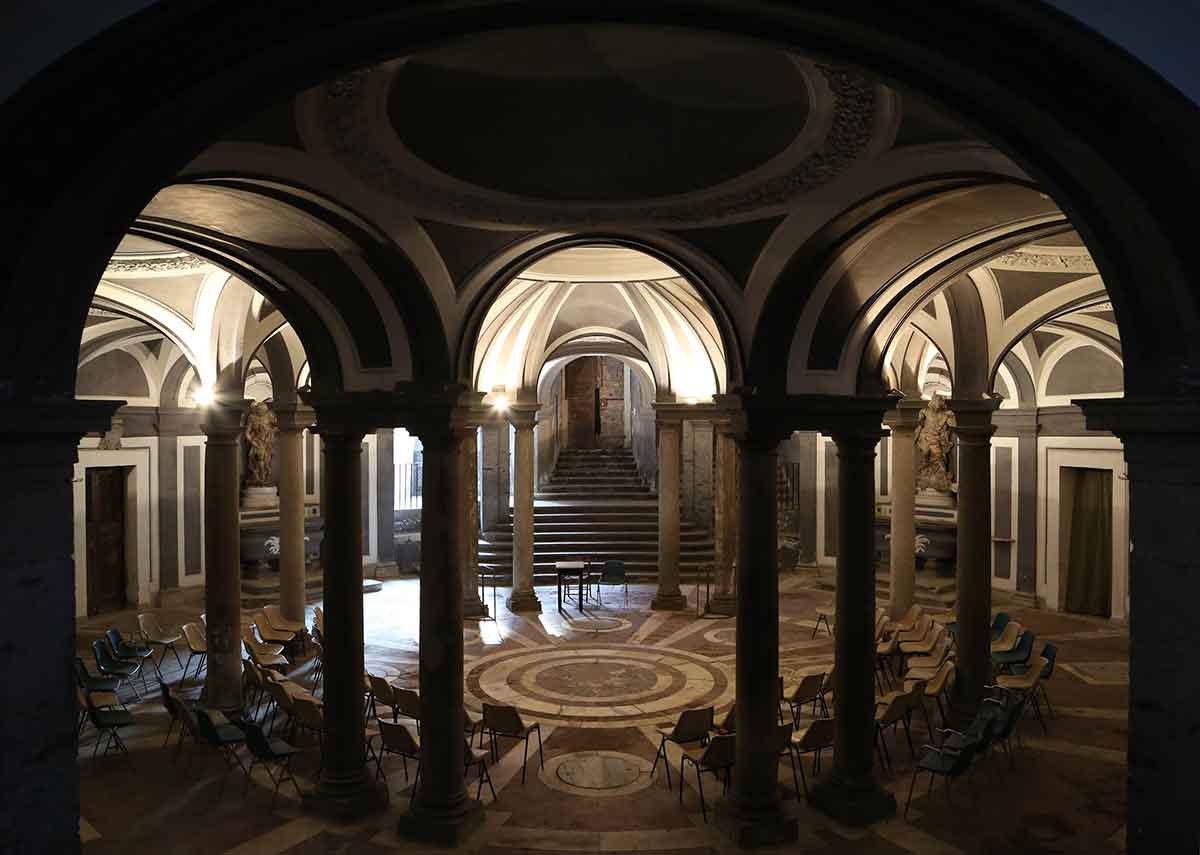 Basilica della Santissima Annunziata Maggiore Napoli Succorpo Vanvitelliano