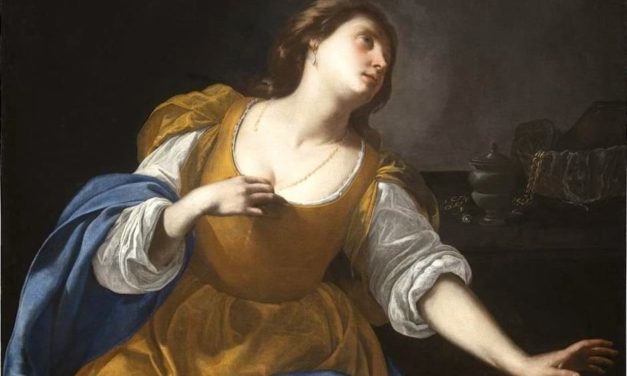 La Maddalena Sursock di Artemisia Gentileschi al Chiostro di Santa Chiara