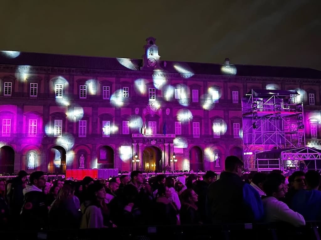 Capodanno in Piazza Plebiscito Napoli